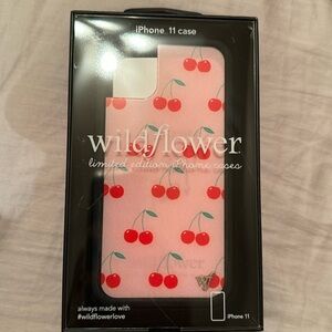 Wildflower Cherry iPhone 11 case.